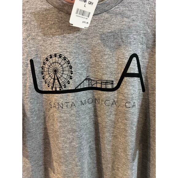LA original Santa Monic Ca women’s tshirt size Large- NWT - Picture 2 of 3